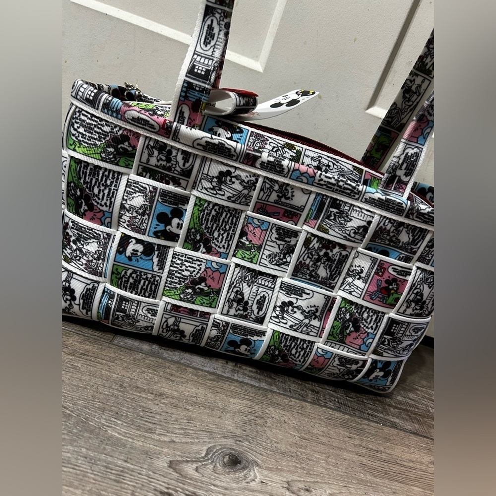 Harvey’s Seatbelt Bag Vintage Mickey Mouse Disney Couture purse shoulder bag - Picture 2 of 14
